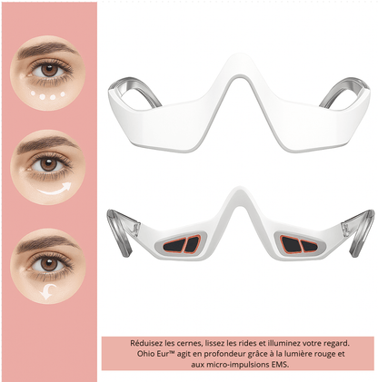 Ohio Eur™ – Lunettes de soin oculaire 3D EMS à lumière rouge - ZENPAIX