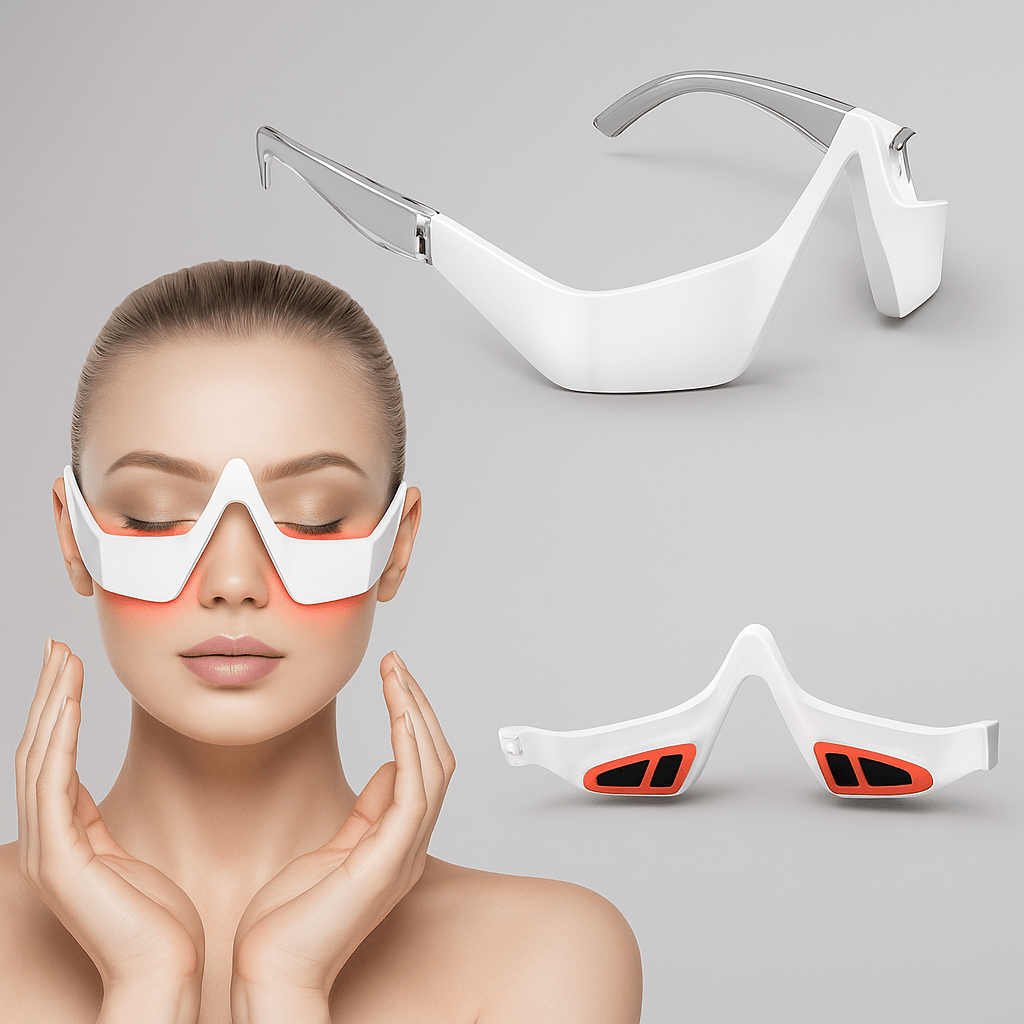 Ohio Eur™ – Lunettes de soin oculaire 3D EMS à lumière rouge - ZENPAIX